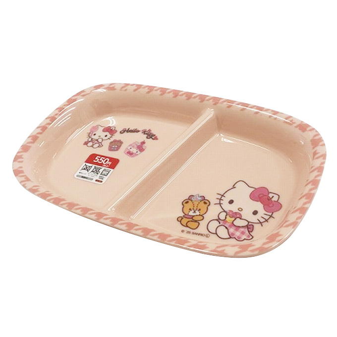 【まとめ買い】sanrio スナックプレート ハローキティ のんびりタイム 0459/373076