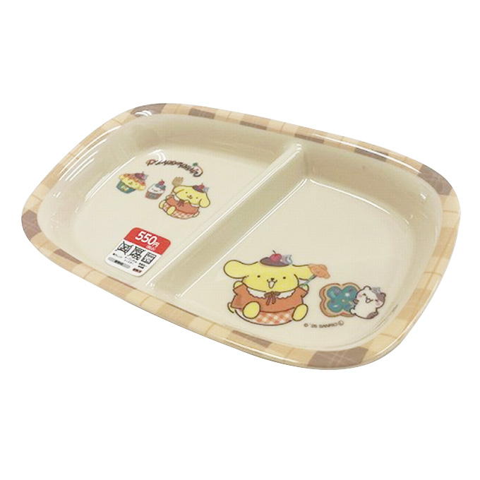 【まとめ買い】sanrio スナックプレート ポムポムプリン のんびりタイム 0459/373080