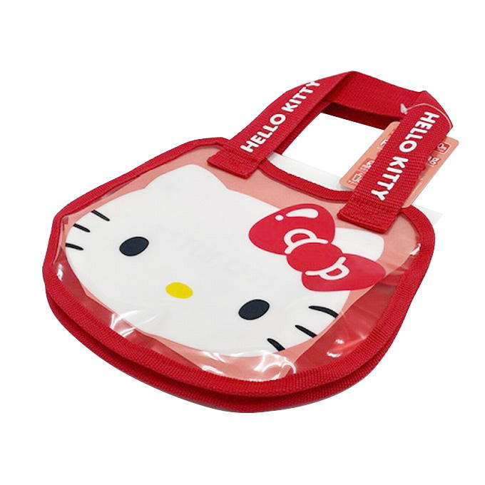 【まとめ買い】sanrio キティ 赤 クリアバッグ 0459/373140