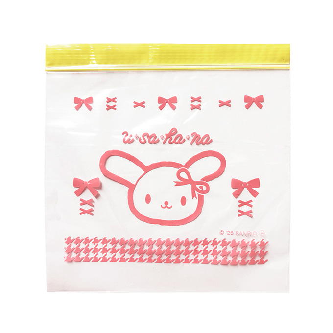【まとめ買い】ウサハナ ジッパーバッグ S 0960/373182