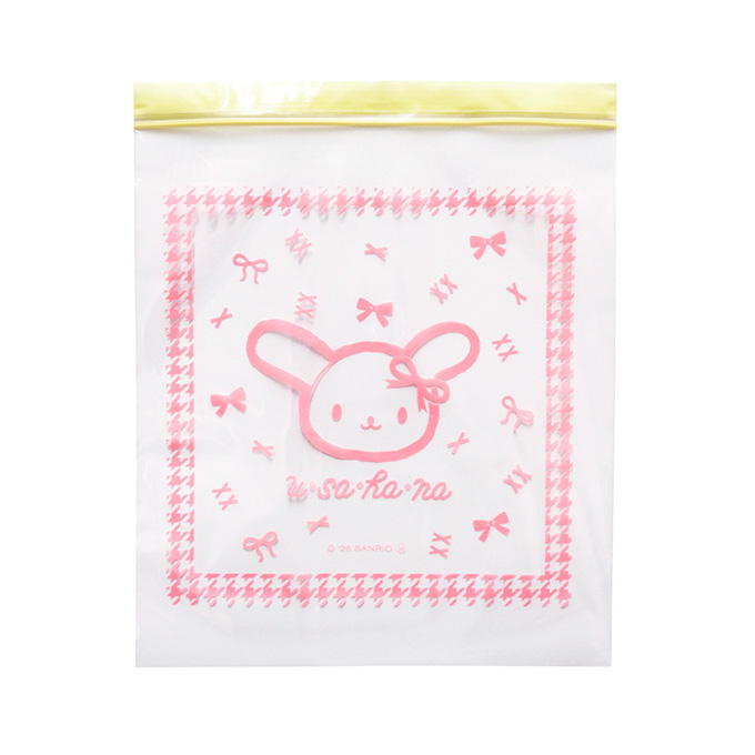【まとめ買い】ウサハナ ジッパーバッグ M 0960/373187