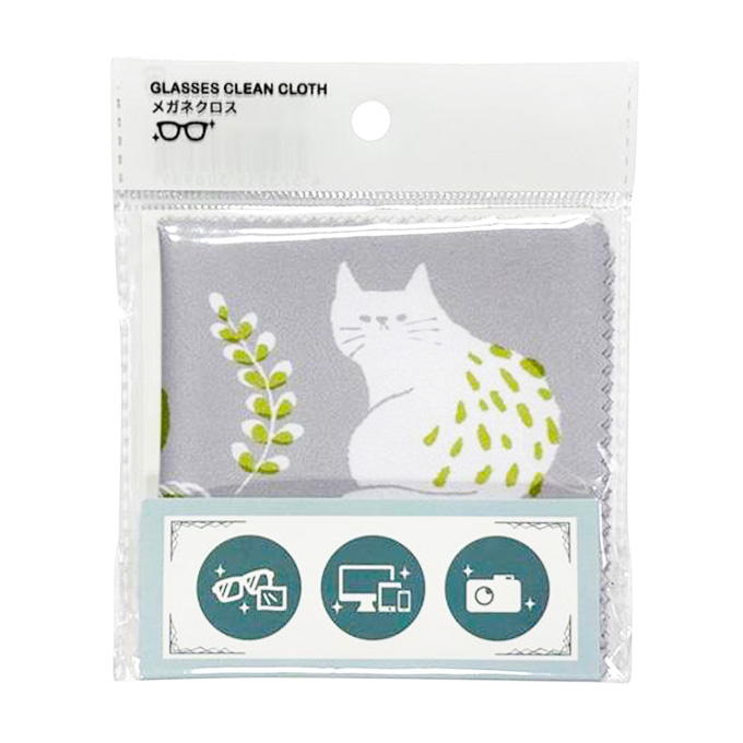 【まとめ買い】メガネクロス「ごろごろ日和」 0890/373905