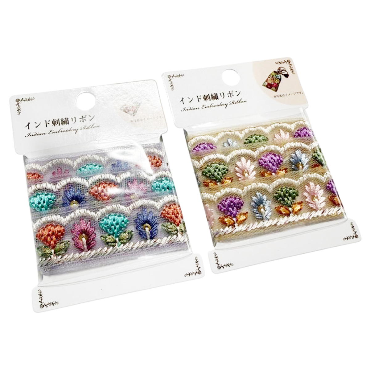 【まとめ買い】インド刺繍リボン 0890/373936