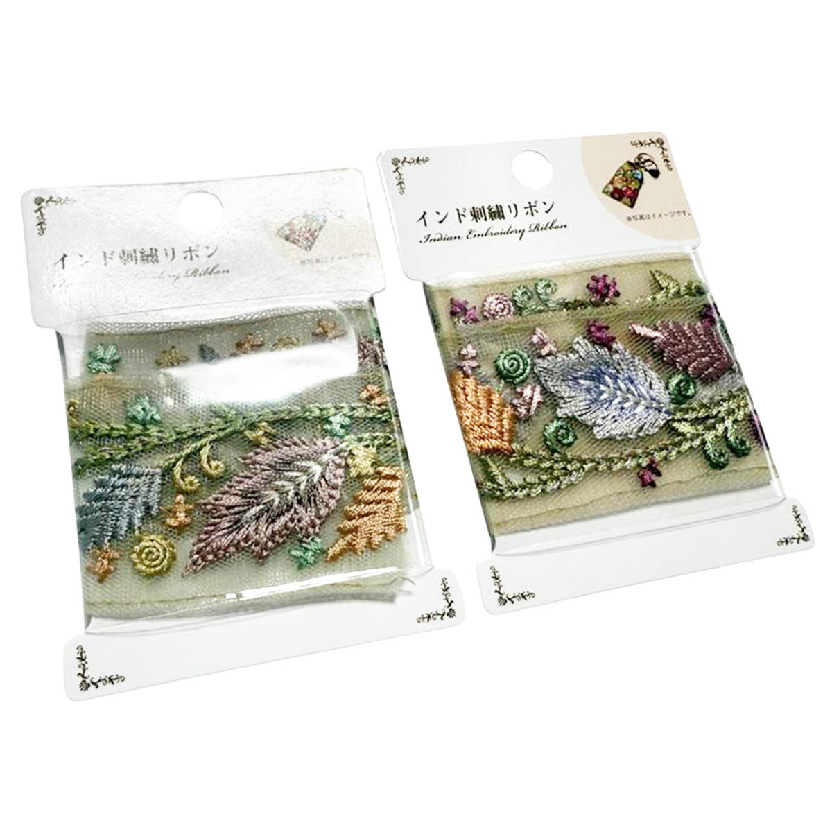 【まとめ買い】インド刺繍リボン 0890/373937