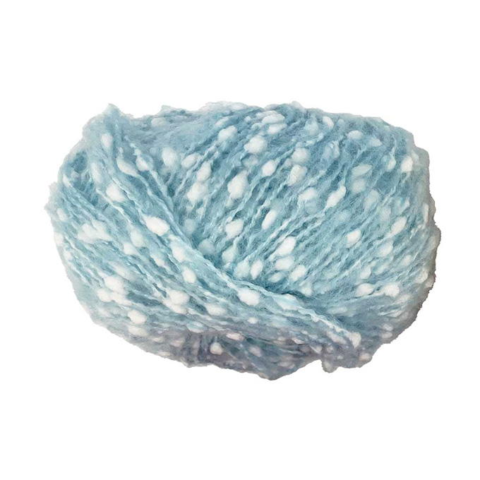 【まとめ買い】ポンポンモール 毛糸 1 サックス 20g 1535/375433