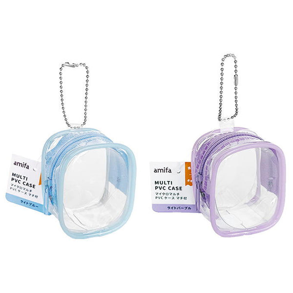 はやて様おまとめ商品４点 マルチケース まとめ買い】マイクロマルチPVCケースマチ付BL・PL 0356/375485 | ワッツ
