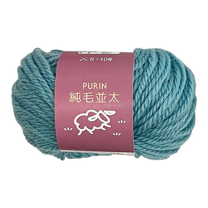 【まとめ買い】純毛並太 毛糸 103 ブルー 20g 1535/375773