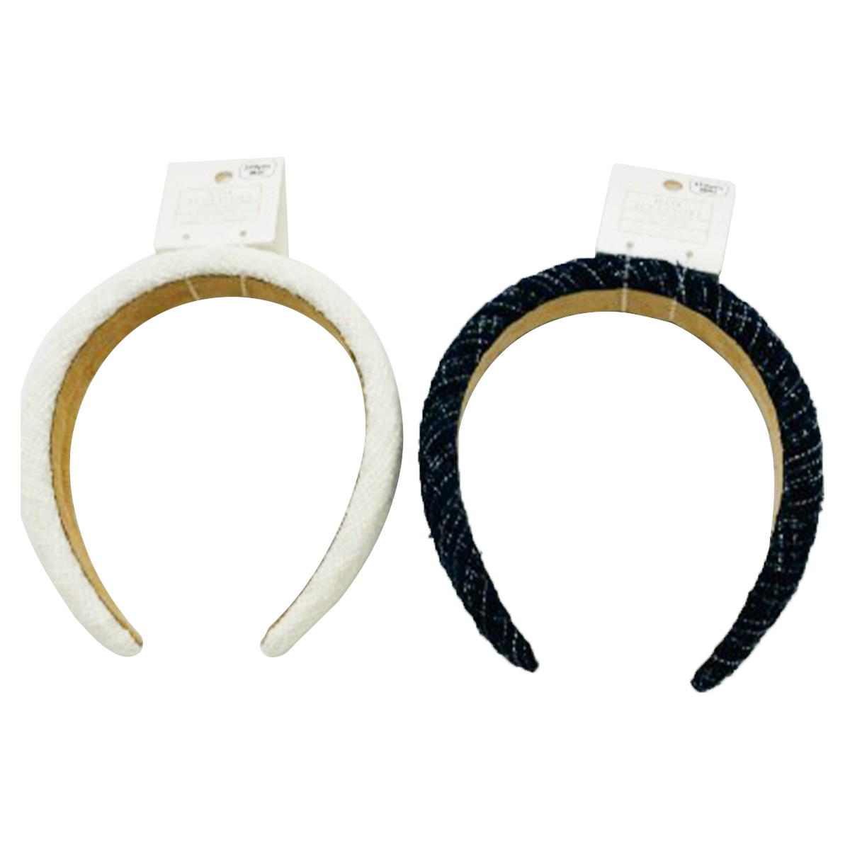 【まとめ買い】ツイードワイドカチューシャ 9001/377040