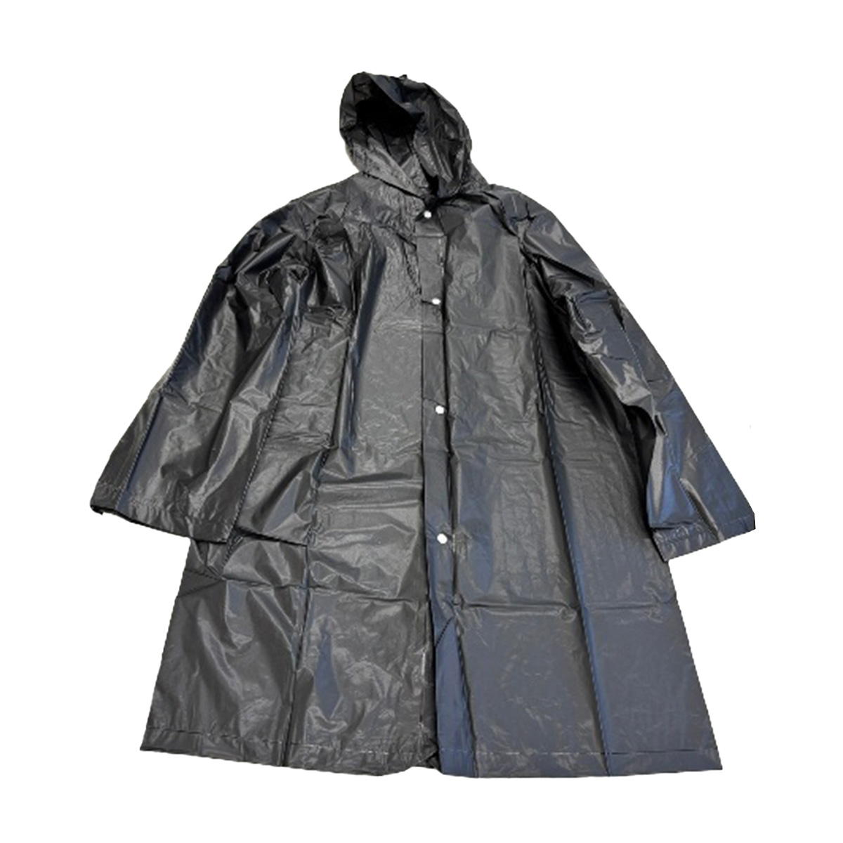 【まとめ買い】ビッグサイズレインコート ブラック 9001/377458