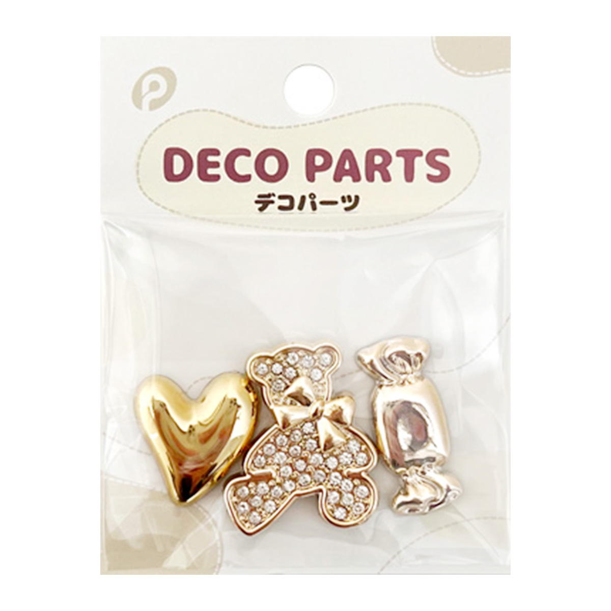 【まとめ買い】デコパーツ 60 0894/380400