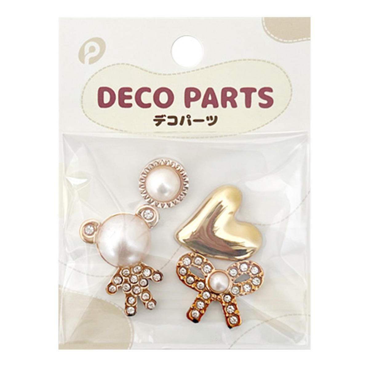 【まとめ買い】デコパーツ 64 0894/380404