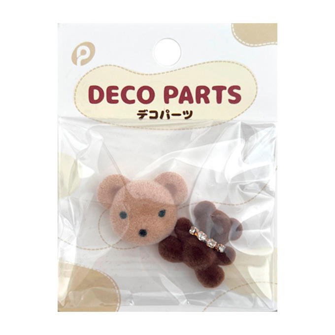 【まとめ買い】ベルベット調デコパーツ7 0894/380537