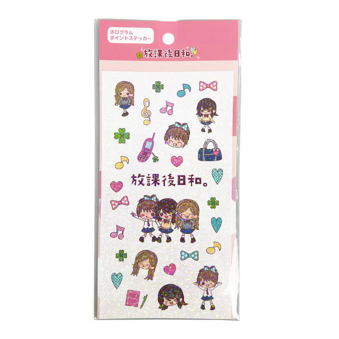 【まとめ買い】平成レトロ ホログラムポイントステッカー放課後日和 1527/383006