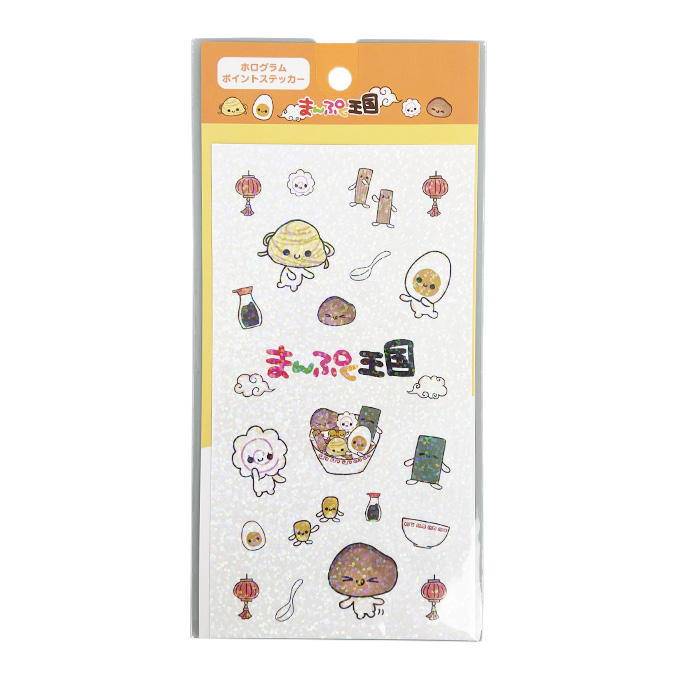 【まとめ買い】平成レトロ ホログラムポイントステッカーまんぷく王国 1527/383007