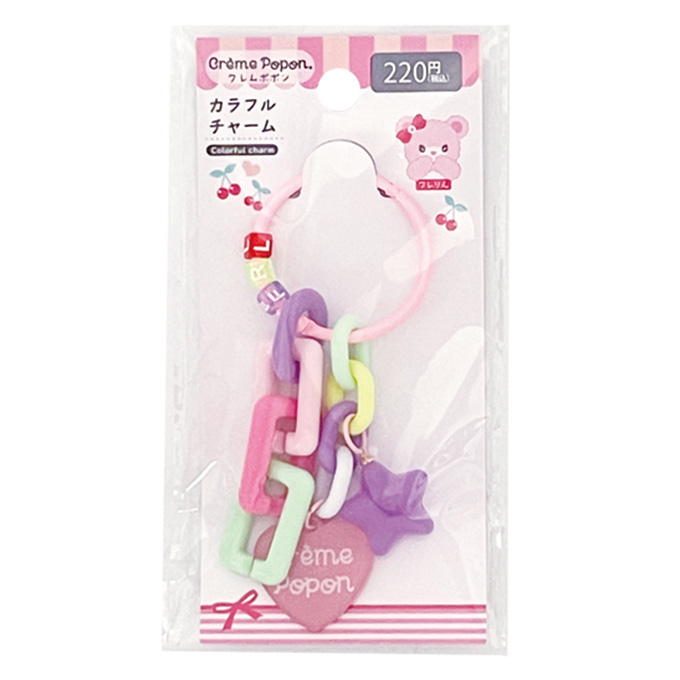 【まとめ買い】クレムポポン カラフルチャーム フレりん 1523/383038