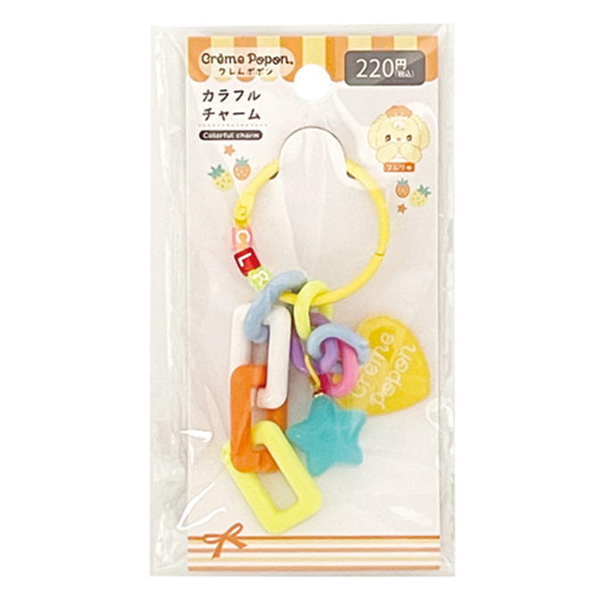 【まとめ買い】クレムポポン カラフルチャーム クレりゅ 1523/383039