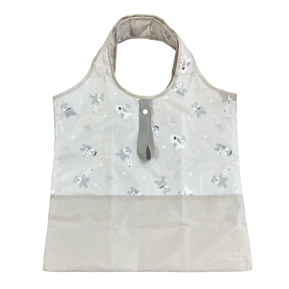 【まとめ買い】保冷トラベルエコバッグ シュナウザーGY 1625/397020