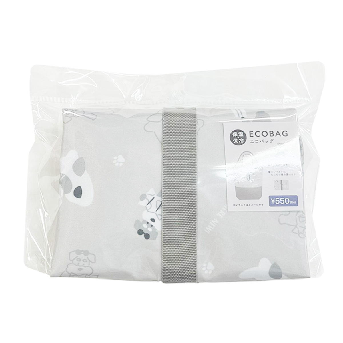 【まとめ買い】保冷トラベルエコバッグ シュナウザーGY 1625/397020