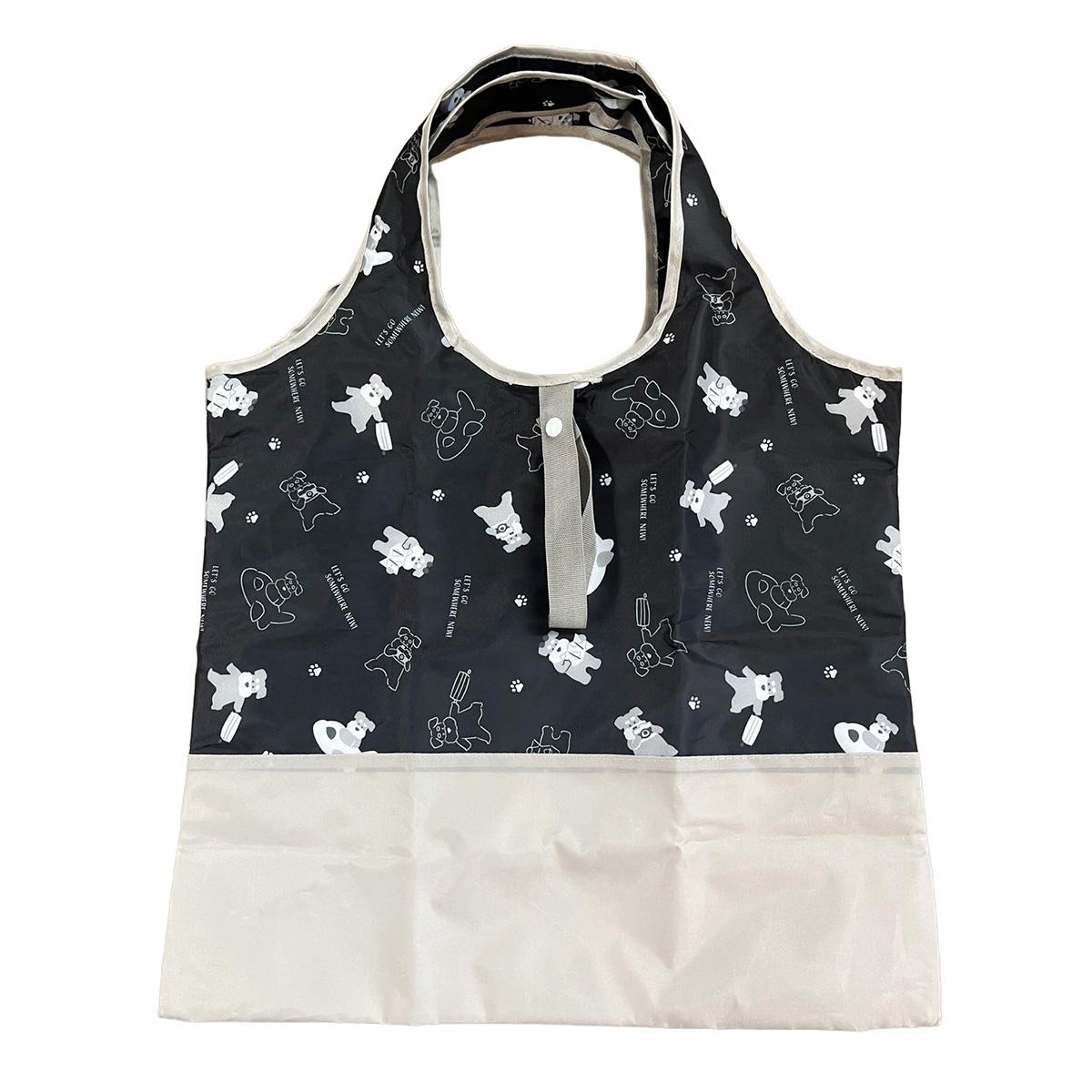 【まとめ買い】保冷トラベルエコバッグ シュナウザーBK 1625/397021