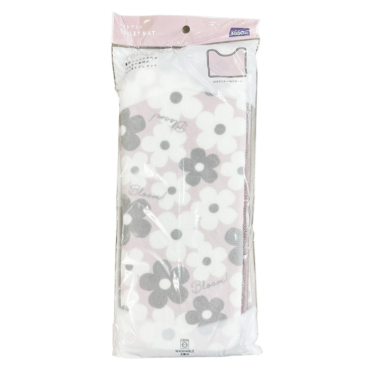 【まとめ買い】低反発トイレマットデイジー 1625/397027