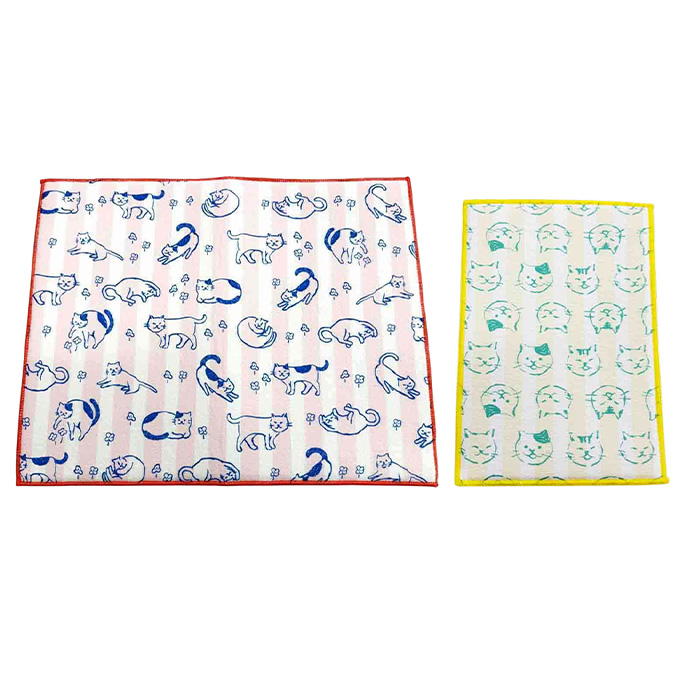 【まとめ買い】ねこ 吸水キッチンマット 1576/397348