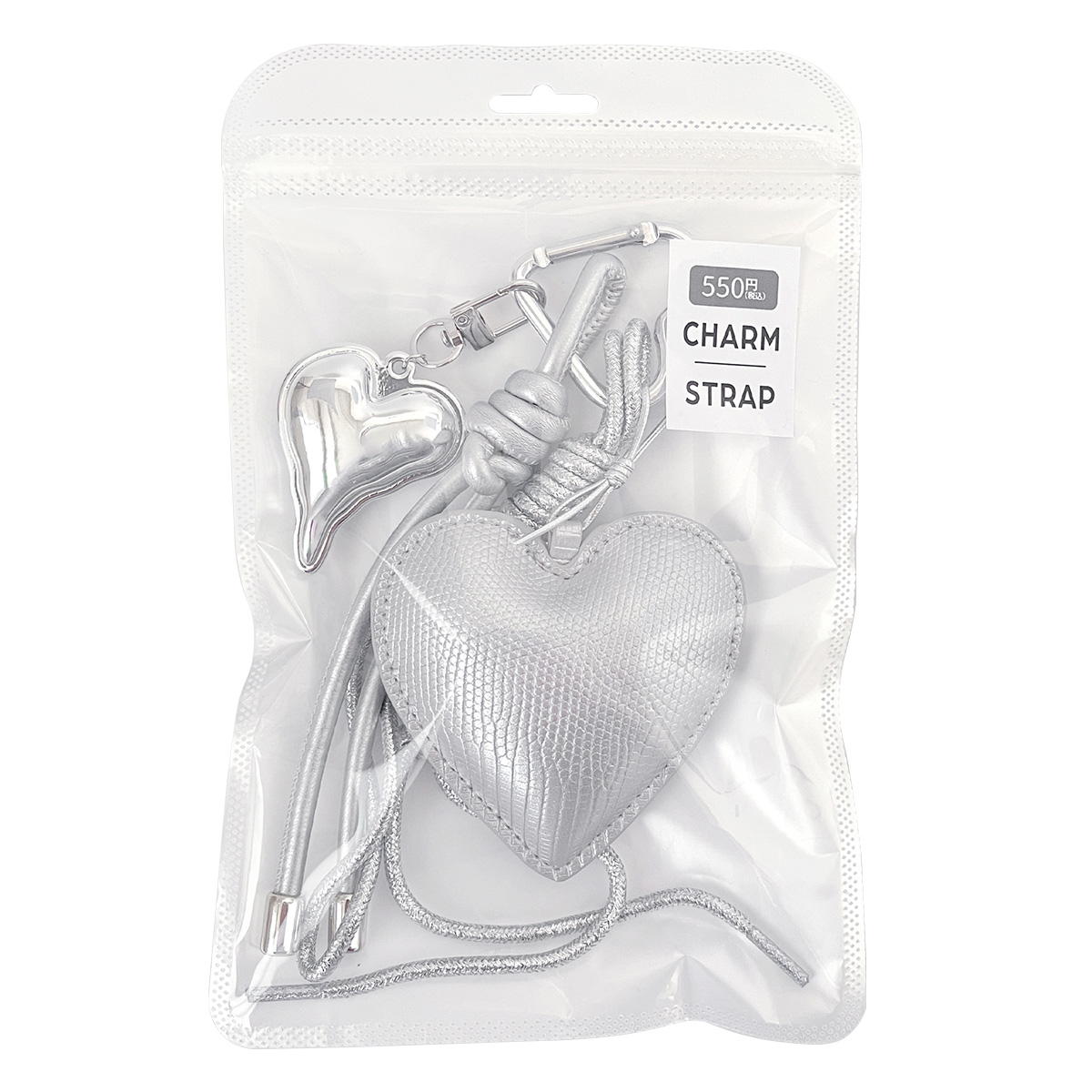 【まとめ買い】ハートチャーム 1523/580066