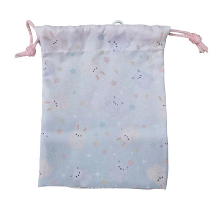 【まとめ買い】巾着 ゆめいろアニマル 9001/580094