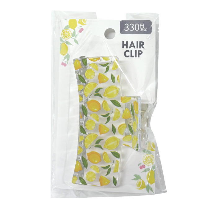 【まとめ買い】ヘアクリップレモン C 1523/580130