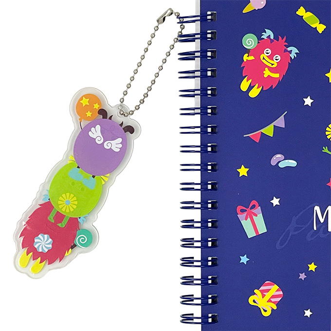 【まとめ買い】ポグリッズアクリルチャーム付ノート40枚 1523/580198