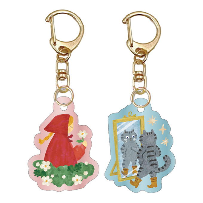 【まとめ買い】アクリルキーホルダー 童話シリーズ 0356/598741