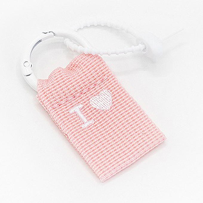 【まとめ買い】TAGホルダーアイラブ ピンク 0847/598897