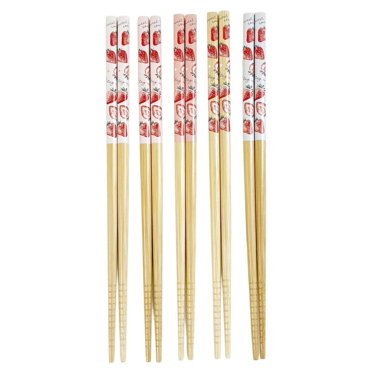 【まとめ買い】お箸 5膳イチゴ 9001/598986
