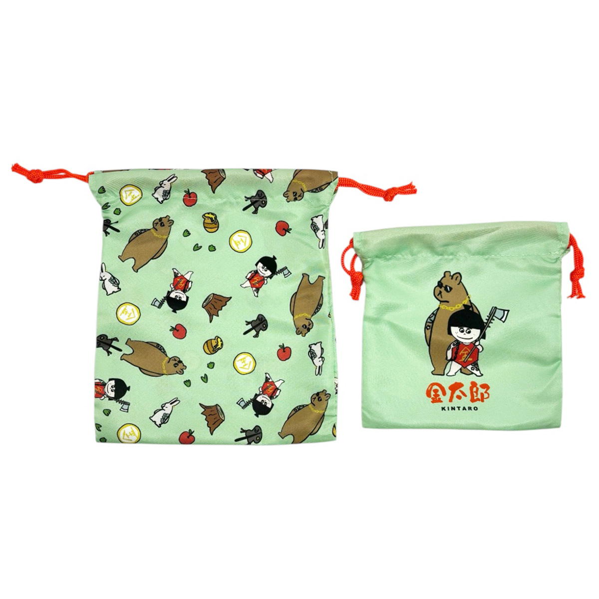 【まとめ買い】巾着大小セット金太郎 9001/599003