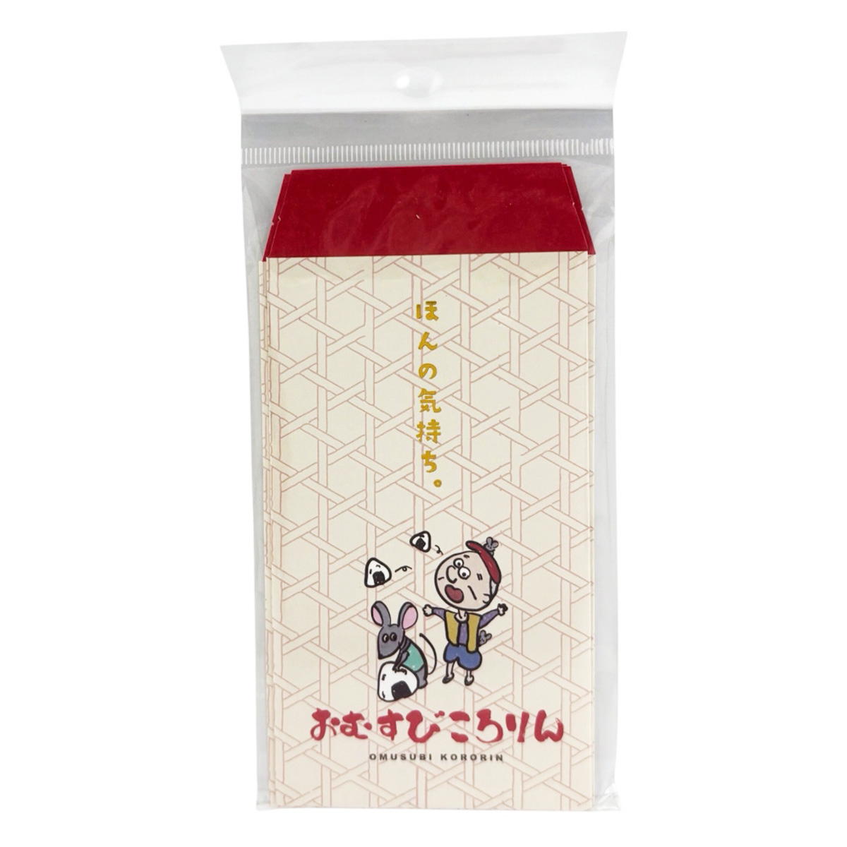 【まとめ買い】ポチ袋5枚入りおむすびころりん 9001/599007